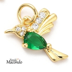 COLIBRI ENCHAPADO CIRCONIA VERDE
