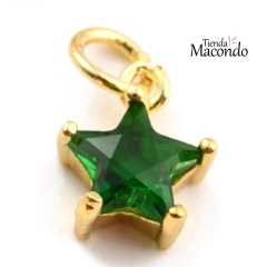 ESTRELLA 5 ENCHAPADA VERDE