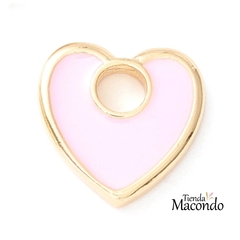 CORAZON LARA ENCHAPADO ROSA