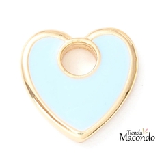 CORAZON LARA ENCHAPADO CELESTE