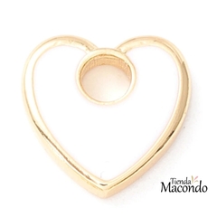 CORAZON LARA ENCHAPADO BLANCO