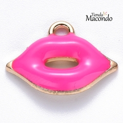 BOQUITA ROSA ESMALTADA (1 UNIDAD)