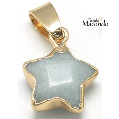 ESTRELLA PIEDRA JADE NATURAL CIELO (1 UNIDAD) - comprar online