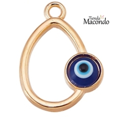 GOTA CONTORNO OJO ESMALTADO (1 UNIDAD)