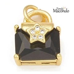 CARTERA ENCHAPADA NEGRA (1 UNIDAD)