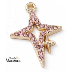 ESTRELLA DOBLE STR ROSA D (1 Unidad)