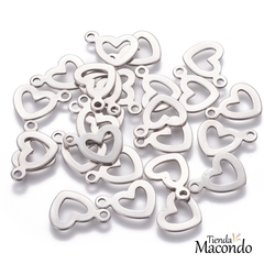 CORAZON CONTORNO ACERO (1 unidad) - comprar online
