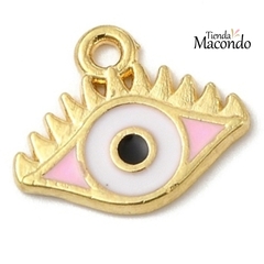 OJO ROSA ESMALTADO (1 UNIDAD)