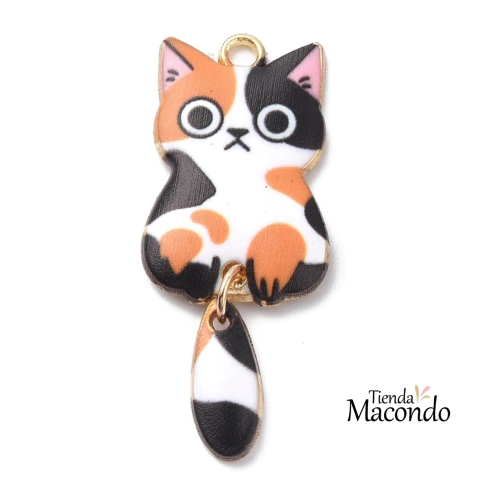 4 GATOS COLA MOVIL MANCHITAS (4 UNIDADES)