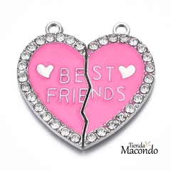 XL CORAZON AMIGAS CON ESTRAS PARA COMPARTIR (1 PAR) - comprar online