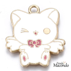 GATITO ALADO ESMALTADO (1 UNIDAD) XL