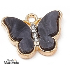 MARIPOSA NACAR ESTRAS NEGRA D (1 UNIDAD)