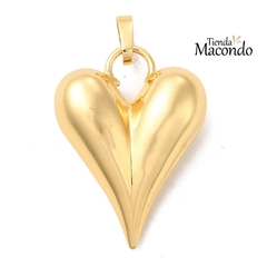 CORAZON CHUNKY ENCHAPADO ALARGADO 28 mm
