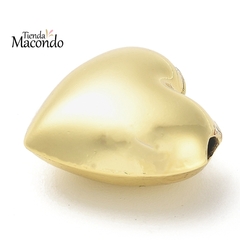 CORAZON CHUNKY 25 mm ENCHAPADO PASANTE - comprar online