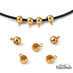 BOLA PASANTE ACERO DORADO CON RULO 5X9 (1 UNIDAD)
