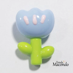 TULIPANES NACARADOS PASANTES (1 UNIDAD) Celeste