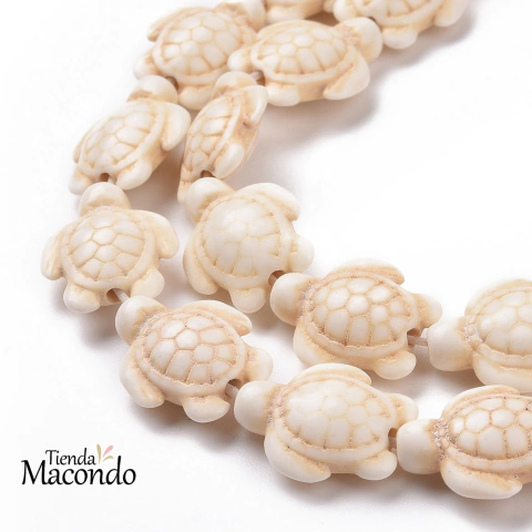 TORTUGA DE TURQUESA SINTETICA NATURAL G (1 UNIDAD)