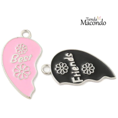 XL CORAZON AMIGAS PARA COMPARTIR (1 PAR) - comprar online