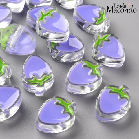 FRESA LILA ACRILICO PASANTE (1 UNIDAD)