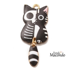 GATO COLA MOVIL HUESITOS NEGRO (1 UNIDAD)
