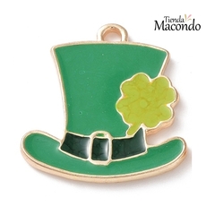 SOMBRERO SAN PATRICIO ESMALTADO (1 UNIDAD) XL