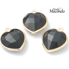 CORAZON PIEDRA OBSIDIANA (1 unidad)