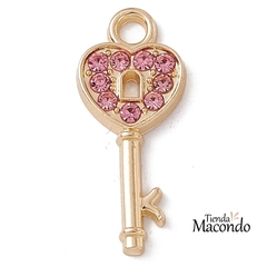 CORAZON CANDADO STR ROSA D (1 Unidad)