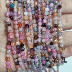 TIRA AGATA FACETADAS IBIZA 4 mm (1 Tira)