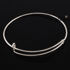 PULSERA EXPANDIBLE CO PLATA 65 (1 UNIDAD)