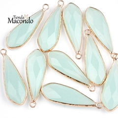 GOTA JADE NATURAL FACETADO CIELO (1 UNIDAD)
