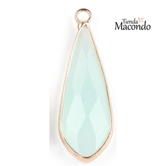 GOTA JADE NATURAL FACETADO CIELO (1 UNIDAD) - comprar online