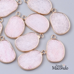 OVALO PIEDRA JADE NATURAL ROSA (1 UNIDAD)