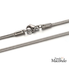 COLLAR PANDOR ACERO SERPIENTE