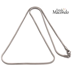 COLLAR PANDOR ACERO SERPIENTE - comprar online
