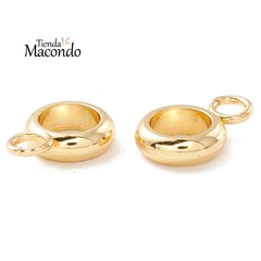 ARGOLLAS ESTILO PANDOR ENCHAPADAS 9x6 - comprar online