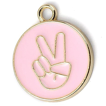 4 PAZ ESMALTADA ROSA (4 UNIDADES)