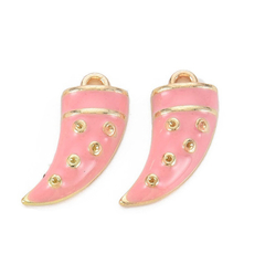 CUERNO DE LA ABUNDANCIA ESMALTADO (ROSA VIEJO) (1 UNIDAD) - comprar online