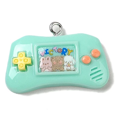 CONSOLA JUEGOS RESINA VERDE (1 UNIDAD) - comprar online