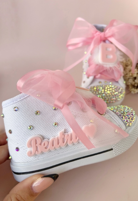 tênis personalizado inicial