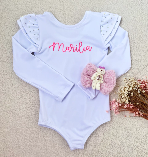 body personalizado manga cristais