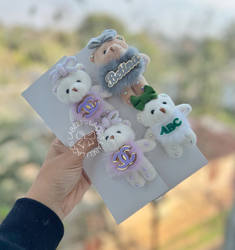 Laço urso personalizado