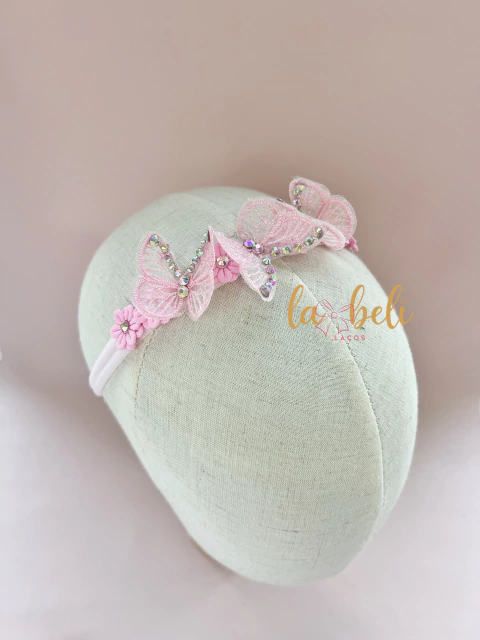 Faixa flores cristais