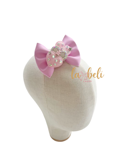 Couro coração tricot