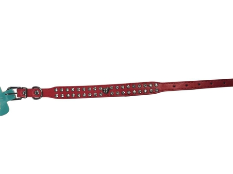 COLLAR LALI CUERO P20 CON PIEDRAS