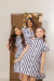 Vestido Infantil Listras - loja online