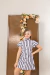 Vestido Infantil Listras na internet