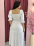 Vestido Mídi Branco na internet
