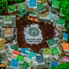 Kit de Huerta para todo el año: Semillas Agroecológicas (50 sobres) + 2 bandejas + sustrato + humus + jabón potásico + enraizante en internet