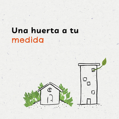 Imagen de Kit de Huerta para todo el año: Semillas Agroecológicas (50 sobres) + 2 bandejas + sustrato + humus + jabón potásico + enraizante