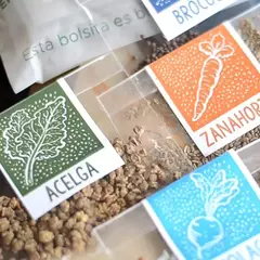 Kit 10 variedades de semillas agroecológicas de fácil cultivo